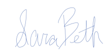 Sara Beth Signature